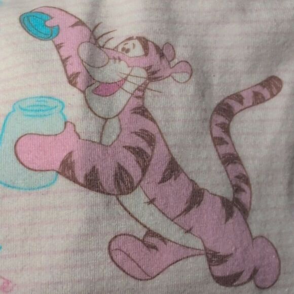 Disney Winnie The Pooh Tigger Vintage Pastel Outfit Infant - Picture 4 of 8